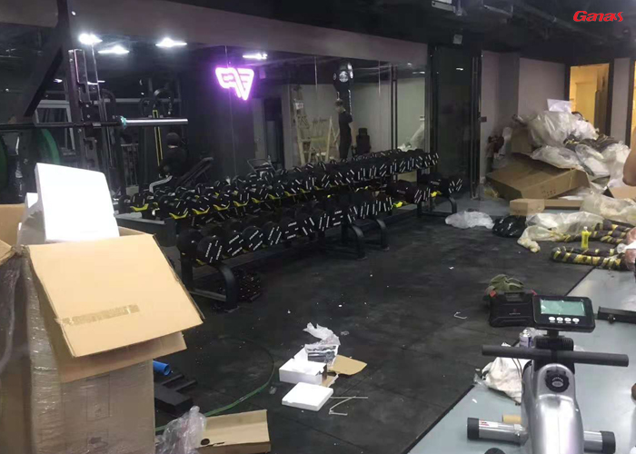 天河区菁英私人健身房图片 泡芙视频官网下载免费健身器材厂家客户案例